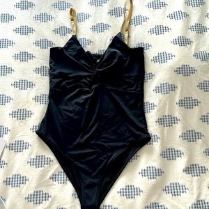 Beach riot Black One Piece Bathing Suit